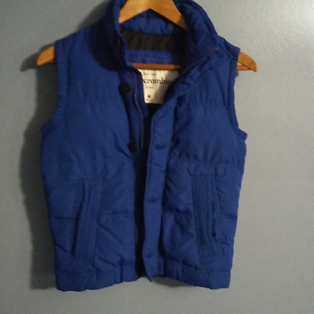Blue Abercrombie vest